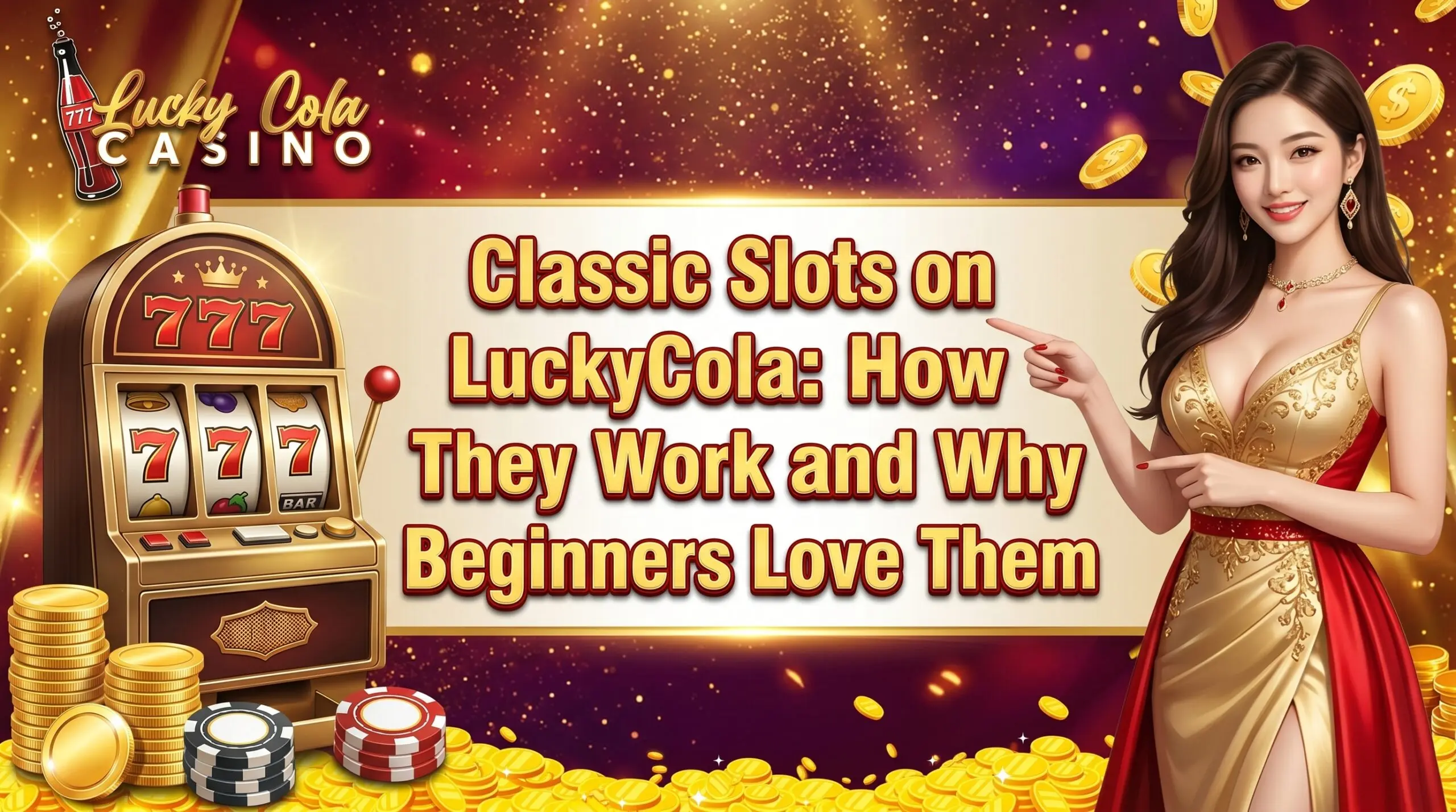 Classic Slots on LuckyCola: How They Work and Why Beginners Love Them