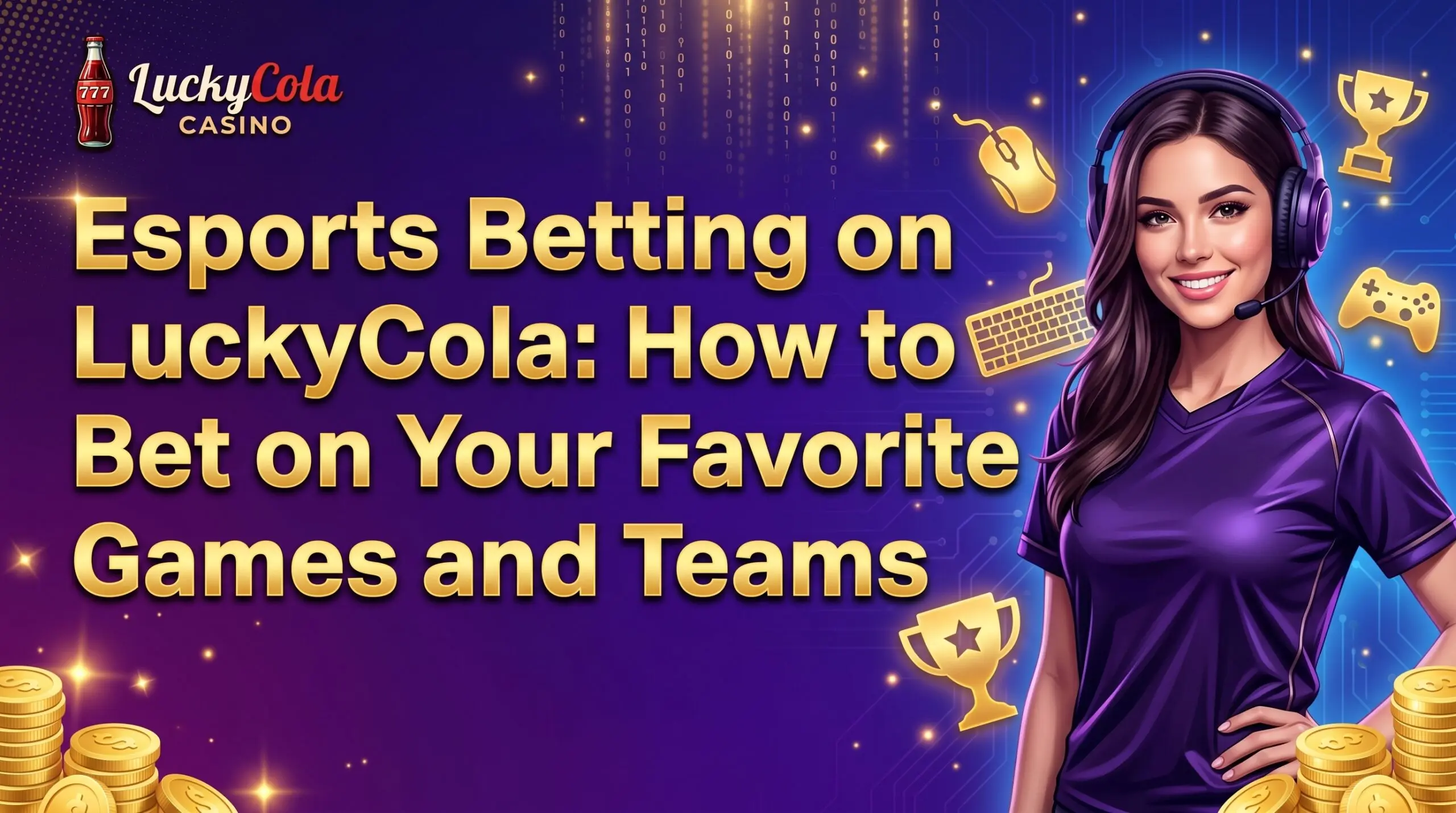 Esports Betting on LuckyCola: How to Bet on Your Favorite Games and Teams